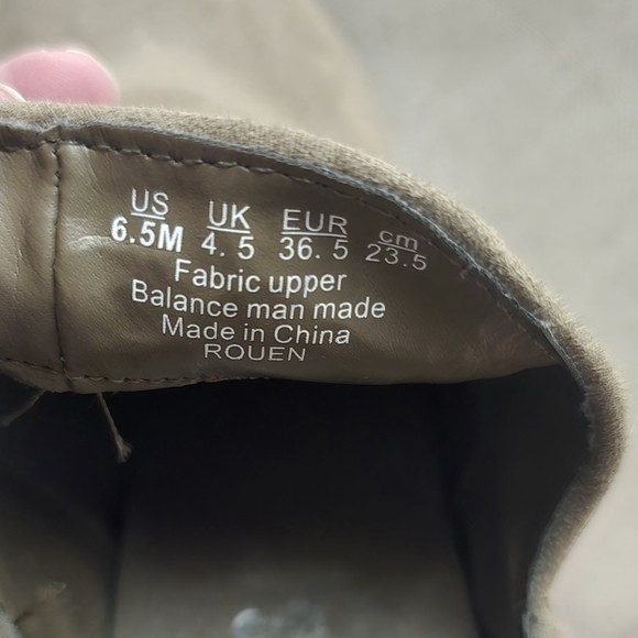 Carlos boots tan size 6.5 - Picture 7 of 7